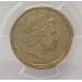 AUSTRALIA 2000 . ONE 1 DOLLAR COIN . ERROR . MULE . STRUCK ON TEN 10 CENTS